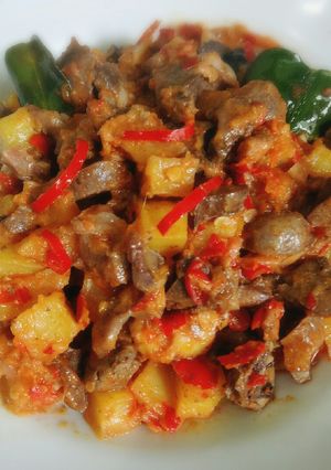 Foto resep Sambal Goreng Ati Kentang (Wong Ewuh)