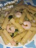 Rigatoni zucchine e gamberetti