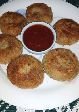 A picture of Onion Cutlets.