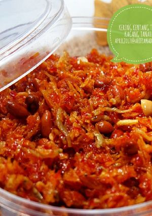 Foto resep Kering Kentang Teri Kacang Tanah