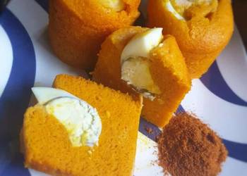 Easiest Way to Make Yummy Moi moi with Boiled egg