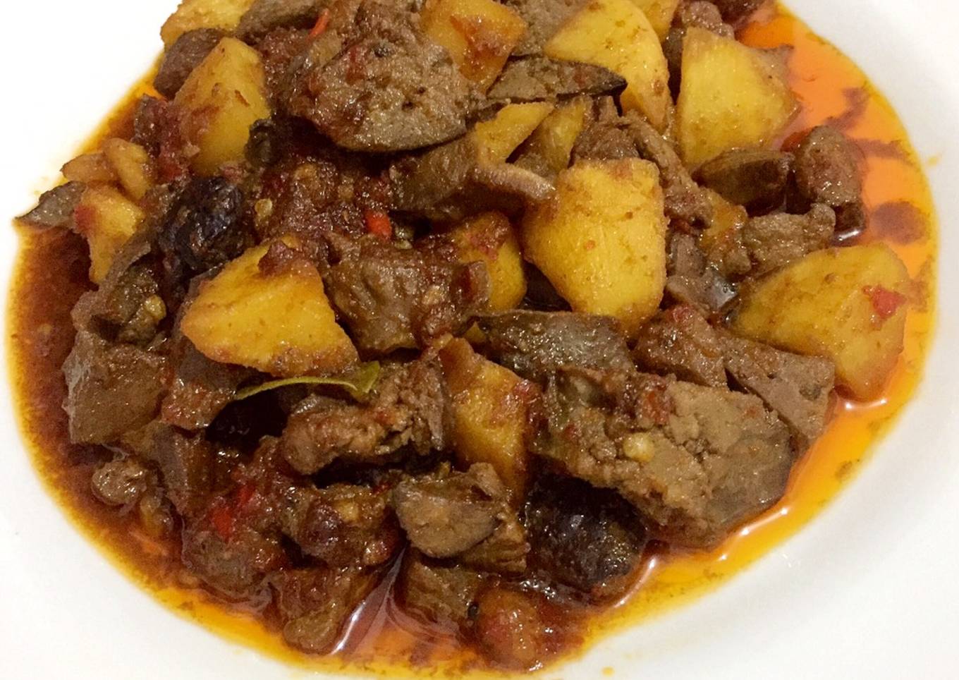Sambal Goreng Kentang Ati