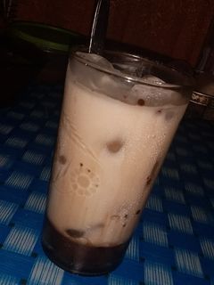 Foto resep Es susu milo segar
