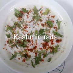 Kashmiri raita A picture of Kashmiri raita.