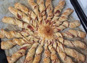 Une photo de Tarte soleil Boursin®️ jambon