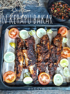 Foto resep Ikan kerapu bakar