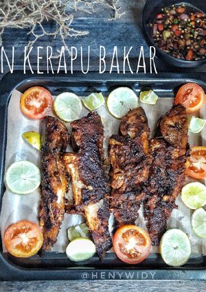 Foto resep Ikan kerapu bakar