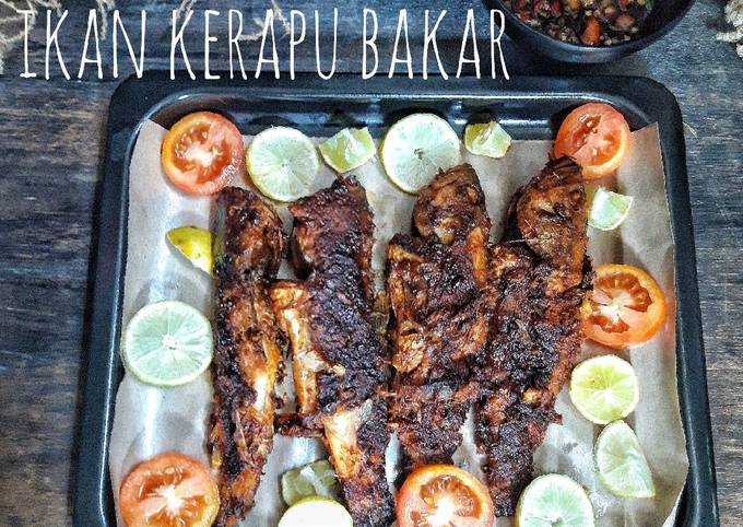 Langkah Mudah untuk Membuat Ikan kerapu bakar, Enak