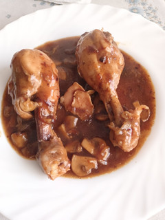 Una foto de Muslos de pollo a la Coca-Cola