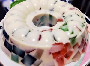 Foto resep Puding Mozaik Nutrijel
