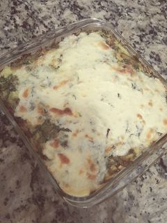 Una foto de Tortilla de verdura al horno