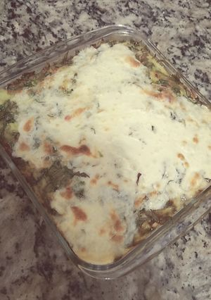 Una foto de Tortilla de verdura al horno