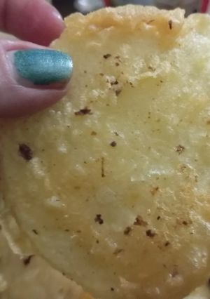 Una foto de Snacks veganos de papa