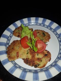 Una foto de Croquetas de cuscús con jamón