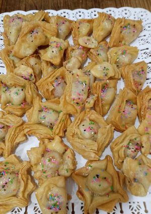 Una foto de Pastelitos y pañuelitos criollos