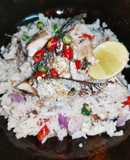 ข้าวแมว ข้าวขยำปลาทู