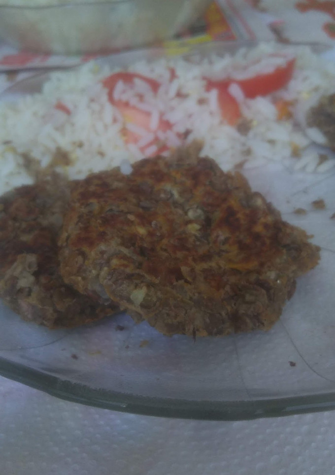 Una foto de Hamburguesas de lentejas veganas 🦋
