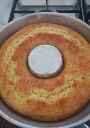 صورة لوصفة كيك اسفنجية بالبرتقال والهيل