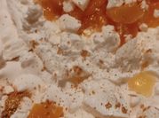 Una foto de crema chantilly vegetal