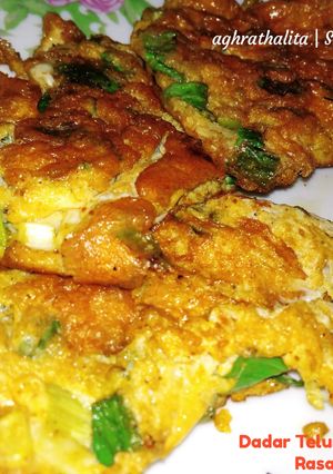 Foto resep 132. Dadar Telur Dedaunan Rasa Kare