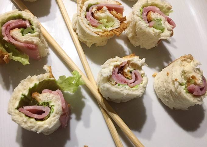 Recette Appétissante Makis pain de mie