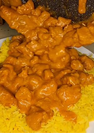صورة لوصفة قطع دجاج بصلصة الكريمة