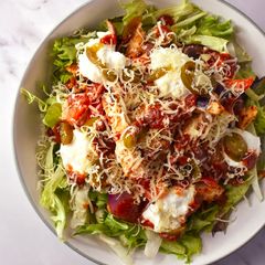 A picture of Chicken Fajita Salad Bowl.