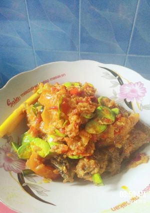 Foto resep Ayam goreng sambal petai