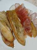 Flauta con Oli de Raig y jamón ibérico 😋😋