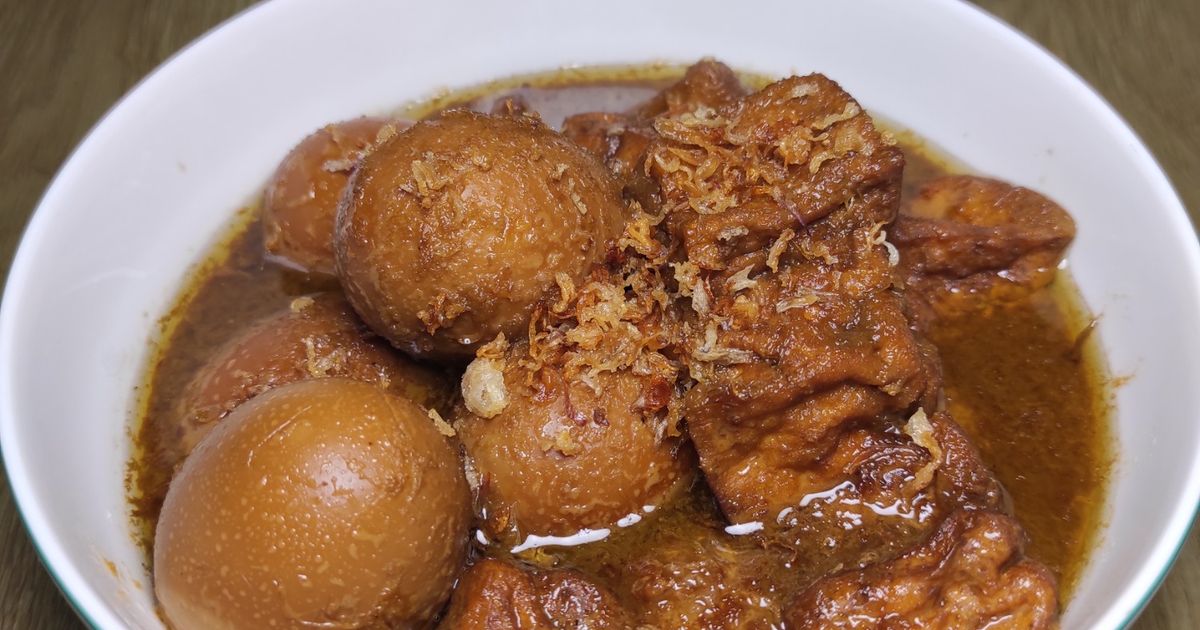 Semur Tahu Telur Betawi