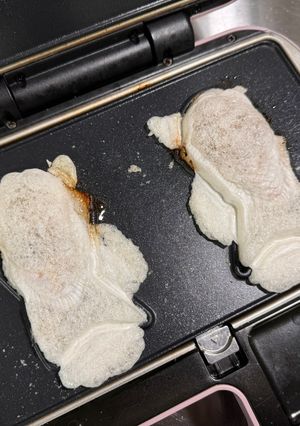 日式麻糬鯛魚燒（小V鬆餅機） 的食譜成品照片