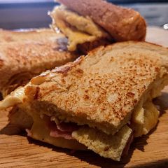 A picture of Super Easy Omelette Sandwich.