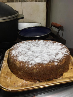 Una foto de Torta de ricota y dulce de leche