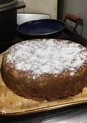Una foto de Torta de ricota y dulce de leche