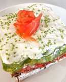 Pastel de sushi - keto