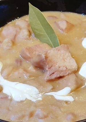 Retró babfőzelék recept fotója