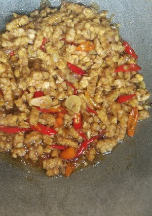 Foto resep Tempe pedas manis