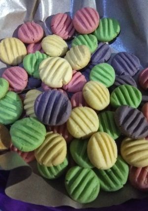 Foto resep Kue kering garpu tanpa telur