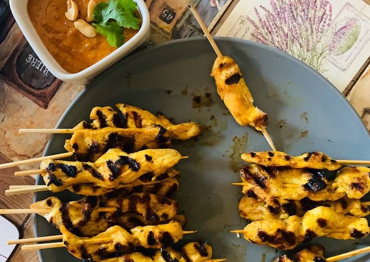 Recipe of Homemade Chicken Satay