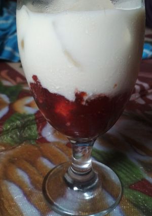 Foto resep Korean strawberry milk