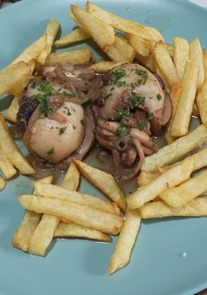 Una foto de Choquitos encebollados