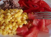 Una foto de base de carne
