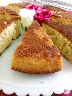 عکسی از دستور کیک موز و دارچین🍌😋