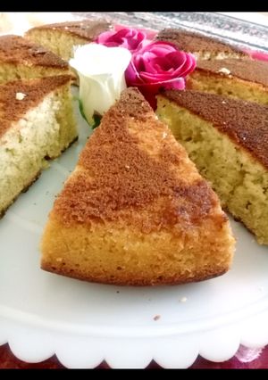 عکسی از دستور کیک موز و دارچین🍌😋
