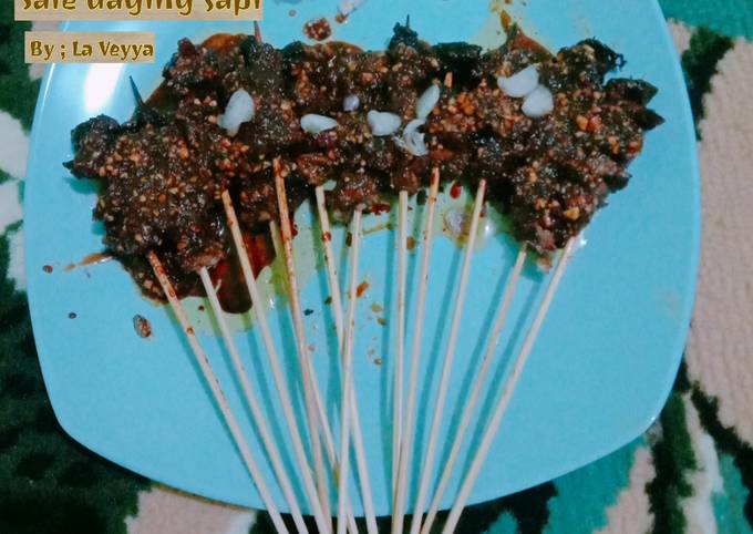 Yuk intip, Cara mudah membuat Sate daging sapi hidangan Lebaran  sedap