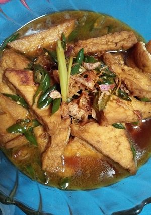 Foto resep Tahu kecap cabai hijau