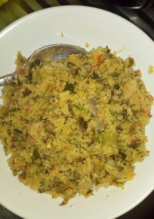 A picture of Danbun shinkafa.