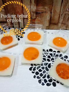 Foto resep Puding telur ceplok (ide jualan)