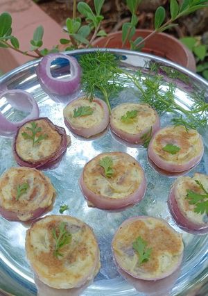 ரிங் ஆம்லெட் (Ring Omelette) செய்முறை முக்கிய புகைப்படம்