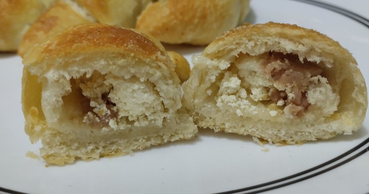 Paned Rellenos Panes🥖🥯😝 Rellenos De Jamón🥓, Queso🧀 Y Dulce De Piña🥐🍍 Receta de Natalie ...